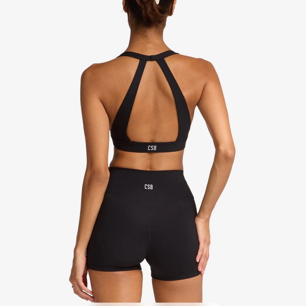 CSB Women's Black Sports Top